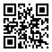 Standard QR code with a link to website