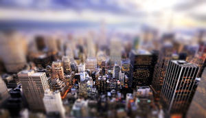 Toy city, Tilt-Shift effect online